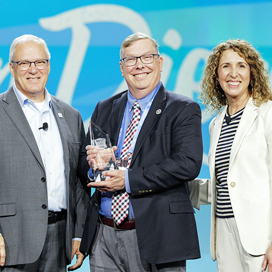 2026 Pub. 14 Issue 2 10 Bank of Bozeman receiving award from ICBA leaders
